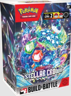 CARTE DE POKÉMON - POKEMON SV7 STELLAR CROWN BUILD & BATTLE BX